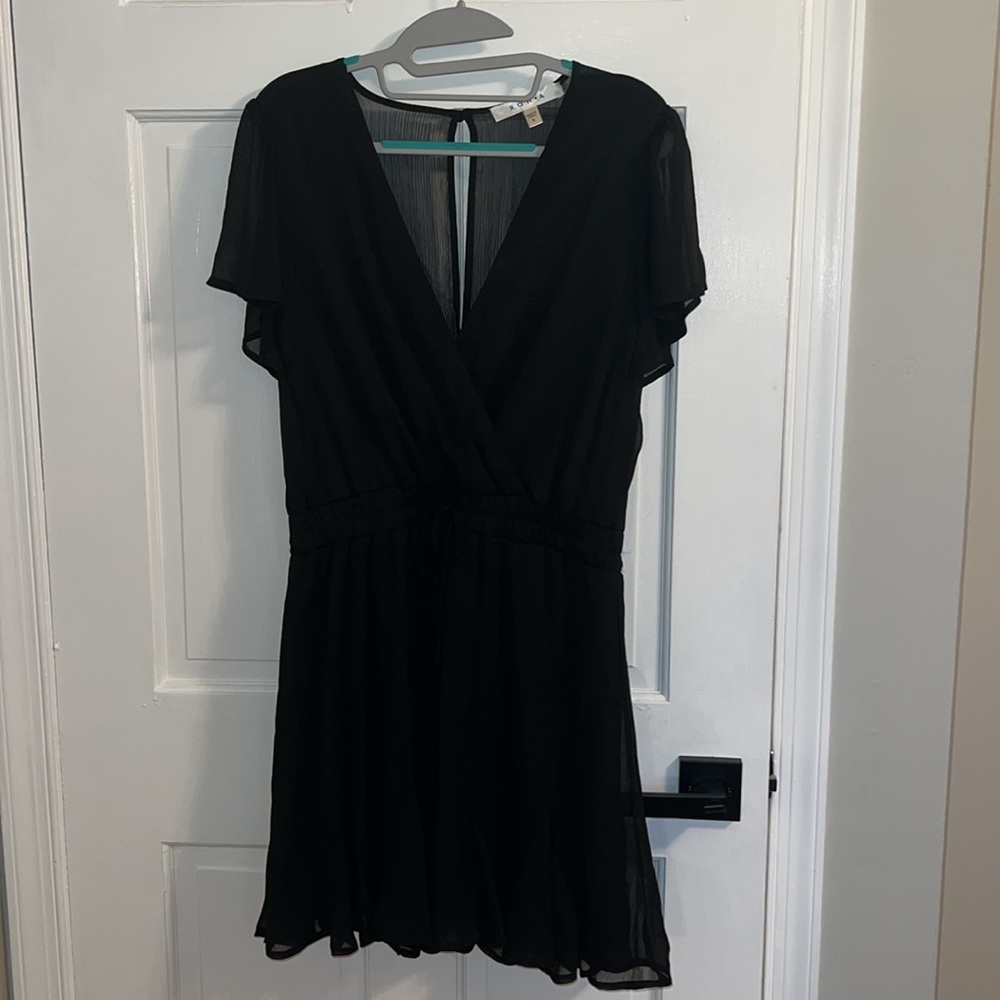Elegant Black Mini Dress
